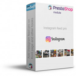 Prestashop Block Photo e modulo video Instagram