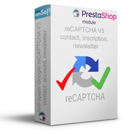 Module anti-spam Google reCAPTCHA V3