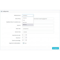 2FA backoffice authentication module