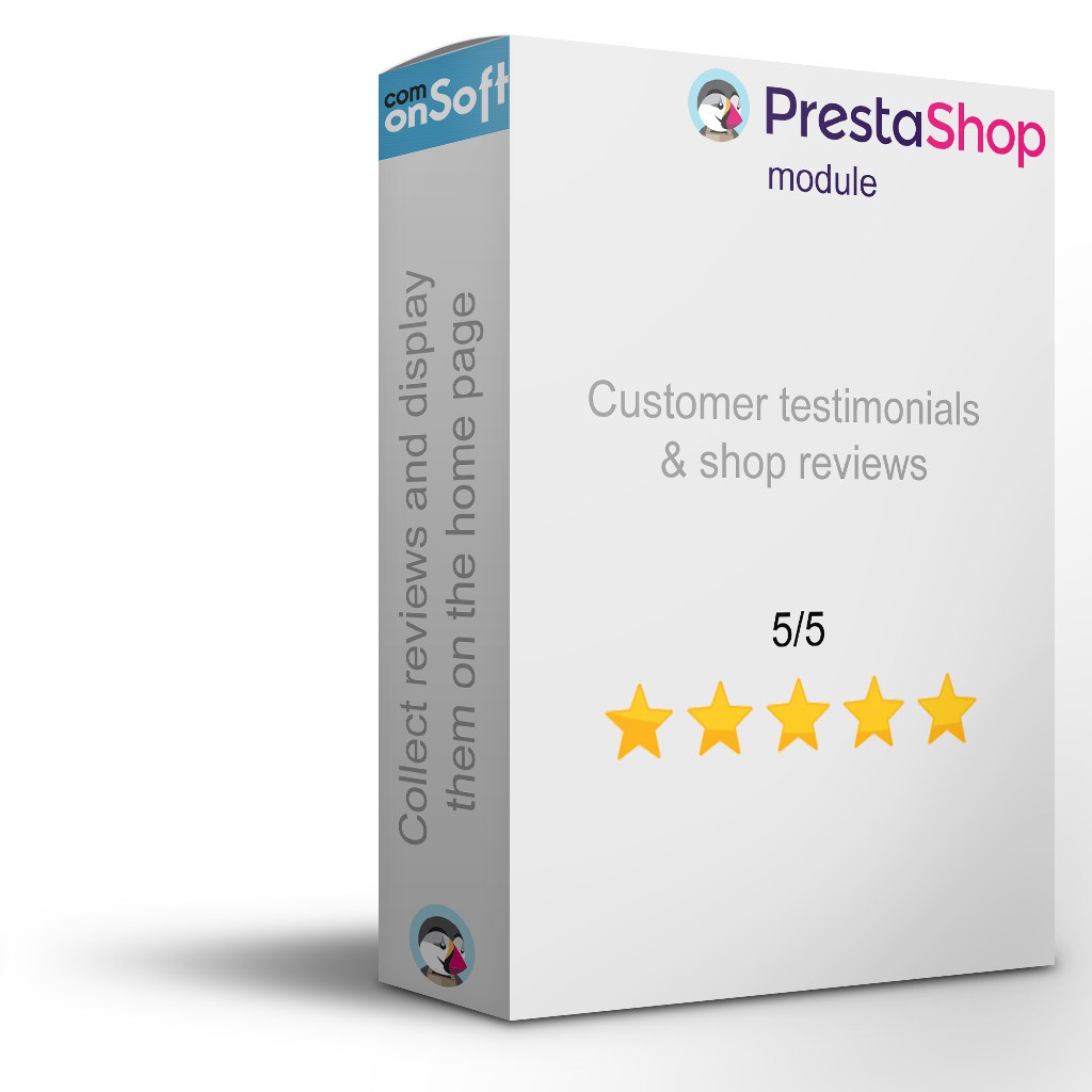 Module Prestashop Témoignages clients et avis boutique Module Prestashop Témoignages clients et avis boutique