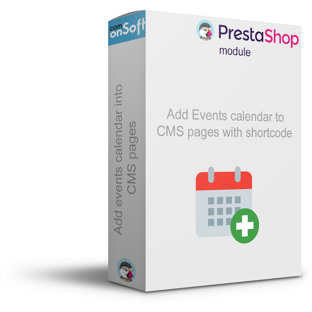 Module Prestashop Calendrier d'événements pour pages CMS Module Prestashop Calendrier d'événements pour pages CMS