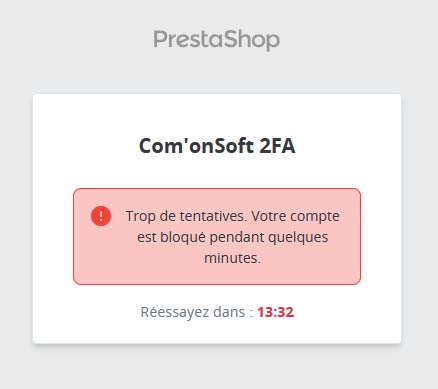 Gestion des attaques par brute force